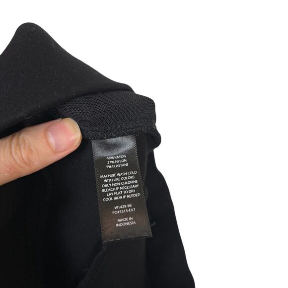 Betabrand 6 pocket Black Yoga Dress Pants Women’s Petite Medium - Picture 5 of 7